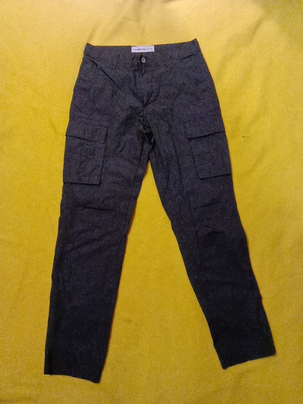 Hudson Jeans Dark Gray Cargo Trousers